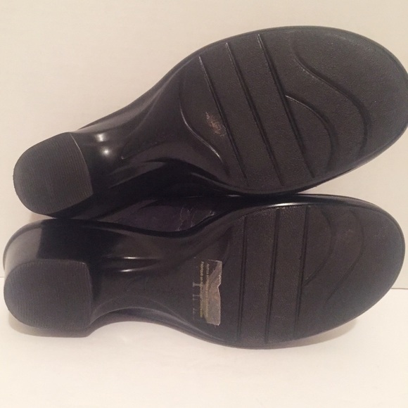 Clarks Bendables Womens Gray Leather Mule Heel Shoes Size 7 M 64948 - Picture 7 of 9